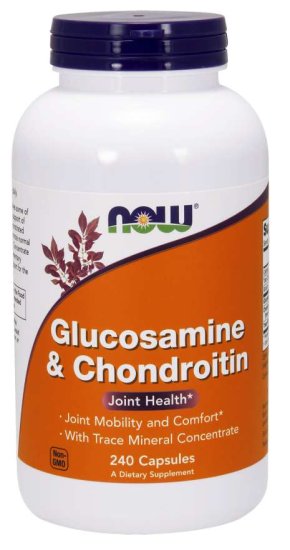 (image for) Now Foods Glucosamine & Chondroitin - 240 Capsules