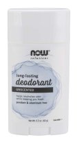 Now Foods Long-Lasting Deod Stick Unscented 2.2 oz