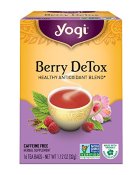 Yogi Tea Berry Detox Caffeine Free 16 Bags