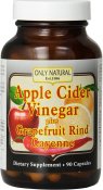 Only Natural Apple Cider Vinegar Plus Grapefruit Rind Cayenne