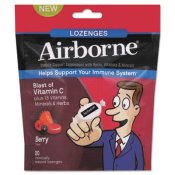 Airborne Berry Flavored Lozenges 20 Pack 1000mg of Vitamin C