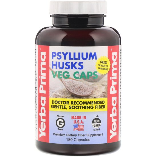 (image for) Yerba Prima Psyllium Husks Powder 12 oz