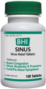 Bhi Medinatura Sinus Relief Tablets 100 ct