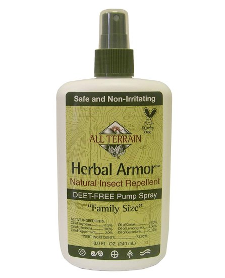 (image for) All Terrain Herbal Armor Natural Insect Repellent 8 Fl Oz