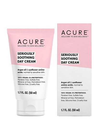 (image for) Acure Sensitive Facial Cream Argan Oil & Sunflower 1.7 oz