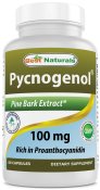 Best Naturals Pycnogenol 100 mg 60 Capsules