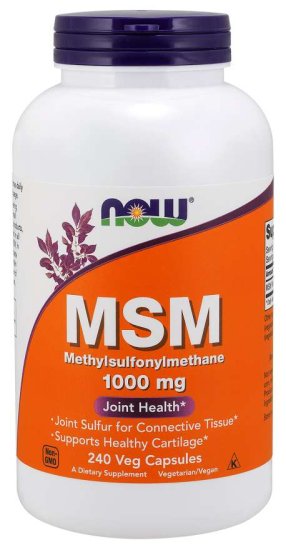 (image for) MSM 1000 mg - 240 Capsules