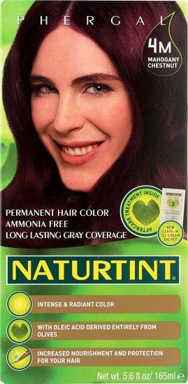 (image for) Naturtint Hair Color 4M Mahogany Chestnut 5.6 oz - Click Image to Close