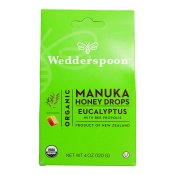 Wedderspoon Organic Manuka Honey Drops Eucalyptus 4oz