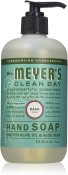 Mrs. Meyer's Clean Day Liquid Hand Soap 12.5 oz Basil