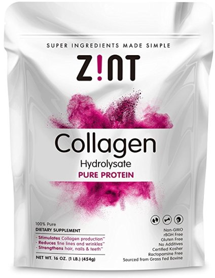 (image for) Zint Collagen Hydrolysate Pure Protein 16 oz