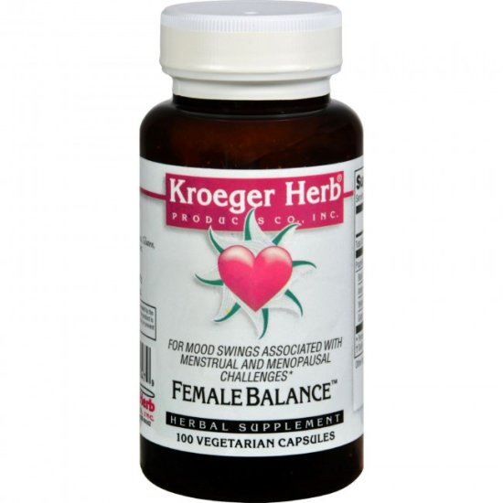 (image for) Kroeger Herb Female Balance 100 Capsules