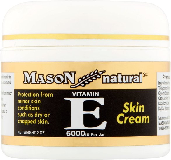 (image for) Mason Naturals Vitamin E 6000 IU Cream 2 oz