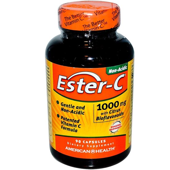 (image for) American Health Ester-C Citrus Bioflavonoids 1000 mg 90 Tablets