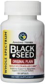 Amazing Herbs Black Seed Original Plain Cumin 100 Capsules