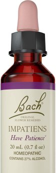 Bach Original Flower Remedy Dropper, 20 ml Impatiens Flower