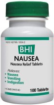 Bhi Medinatura Nausea Relief Tablets 100ct