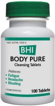 Bhi Medinatura Body Pure Cleansing 100 Tablets