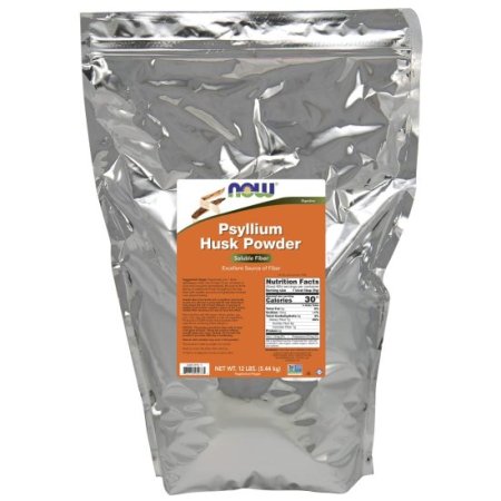 (image for) Now Foods Psyllium Husk Powder 12 lbs