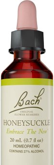 Bach Original Flower Remedy Dropper, 20 ml, Honeysuckle Flower