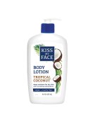 Kiss My Face Body Lotion Vegan Tropical Coconut 16 oz (473 ml)