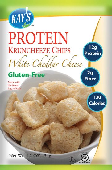 (image for) Kay\'s Naturals Protein Kruncheeze White Cheddar Cheese 6 Count