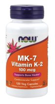 Now Foods Vitamin K-2 (Mk7) 100 Mcg 120 Vcaps