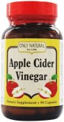 Only Natural Apple Cider Vinegar 500 mg 90 Capsules