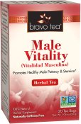 Bravo Teas & Herbs Men's Vitality Tea 20 Bags