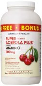 American Health Super Acerola Plus Chewable Wafers 500 mg 300 ct