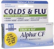 Boericke & Tafel Alpha CF Cold and Flu, 40 Tablets