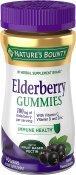 Nature's Bounty Elderberry Gummies 40 Count