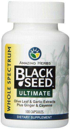 (image for) Amazing Herbs Black Seed Ultimate 100 Capsules