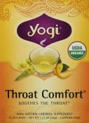 Yogi Tea Throat Comfort Herbal Tea 1.27 Oz