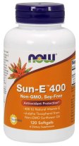 Now Foods Sun-E 400 Iu 120 Sgels