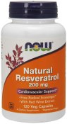 Natural Resveratrol 200 mg - 120 Veg Capsules