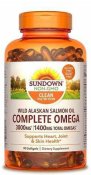 Sundown Naturals Complete Omega 1400 mg Softgels 90 Count