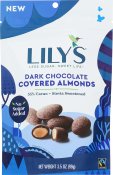 Lily's Sweets Dark Chocolate Covered Almonds 3.5 oz