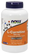 (image for) Now Foods Carnitine 500 mg 180 Vcaps