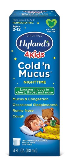 (image for) Children\'s Nighttime Cold \'n Mucus Relief Liquid - 4oz