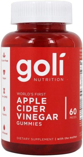 (image for) Goli Nutrition Apple Cider Vinegar 60 Gummies