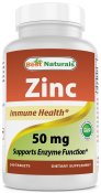 Best Naturals Zinc 50 mg 240 Tablets