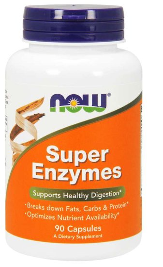 (image for) Now Foods Super Enzyme Caps 90 Caps