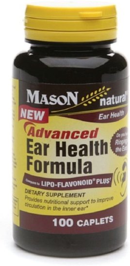 (image for) Mason Naturals Advanced Ear Health Formula - 100 Caps