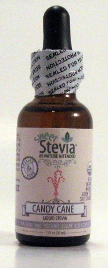 (image for) Anumed International Candy Cane Stevia Liquid 1 oz