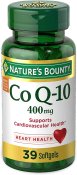 Nature's Bounty Co Q10 400 mg Cardio Q10 Max Str Softgels 39ct