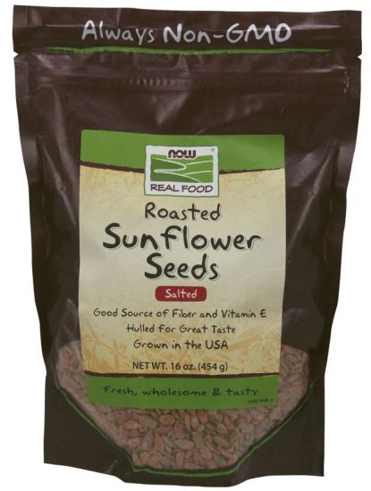 (image for) Now Foods Sunflower Seeds Roasted Salted 16 oz