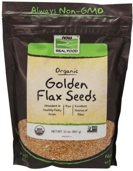 (image for) Golden Flax Seeds Certified Organic - 2 lbs