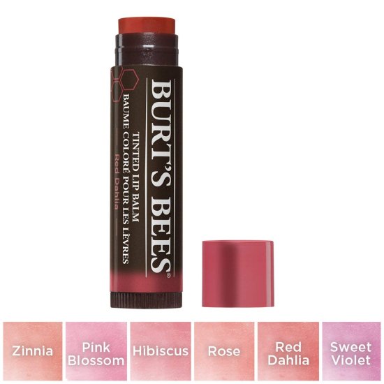 (image for) Burt\'s Bees Tinted Lip Balm Red Dahlia 1 ct