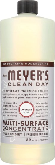 (image for) Mrs. Meyers Multi-Surface Concentrated Cleaner Lavender 32 oz